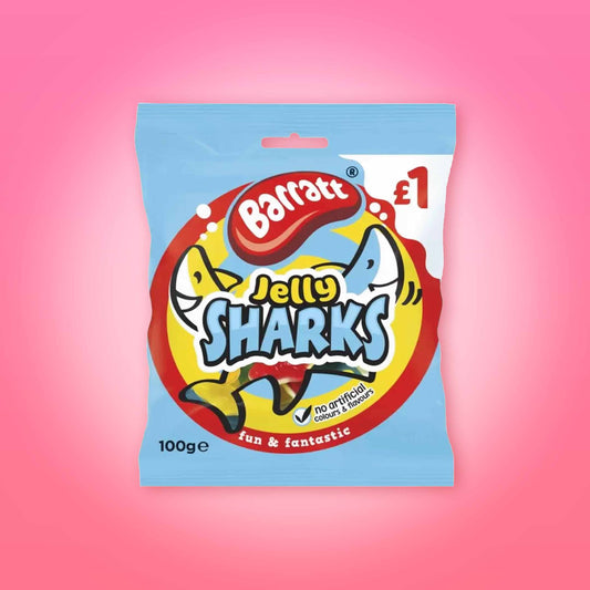 Barratt Fun & Fantastic Jelly Sharks 100g