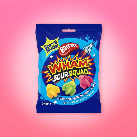 Barratt Wham Sour Squad Bag 94g