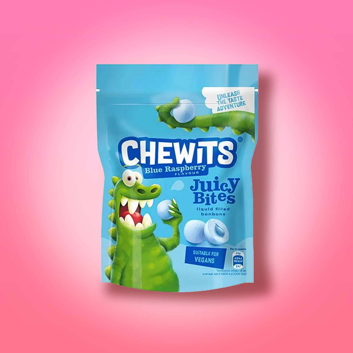 Chewits Blue Raspberry Juicy Bites 115g