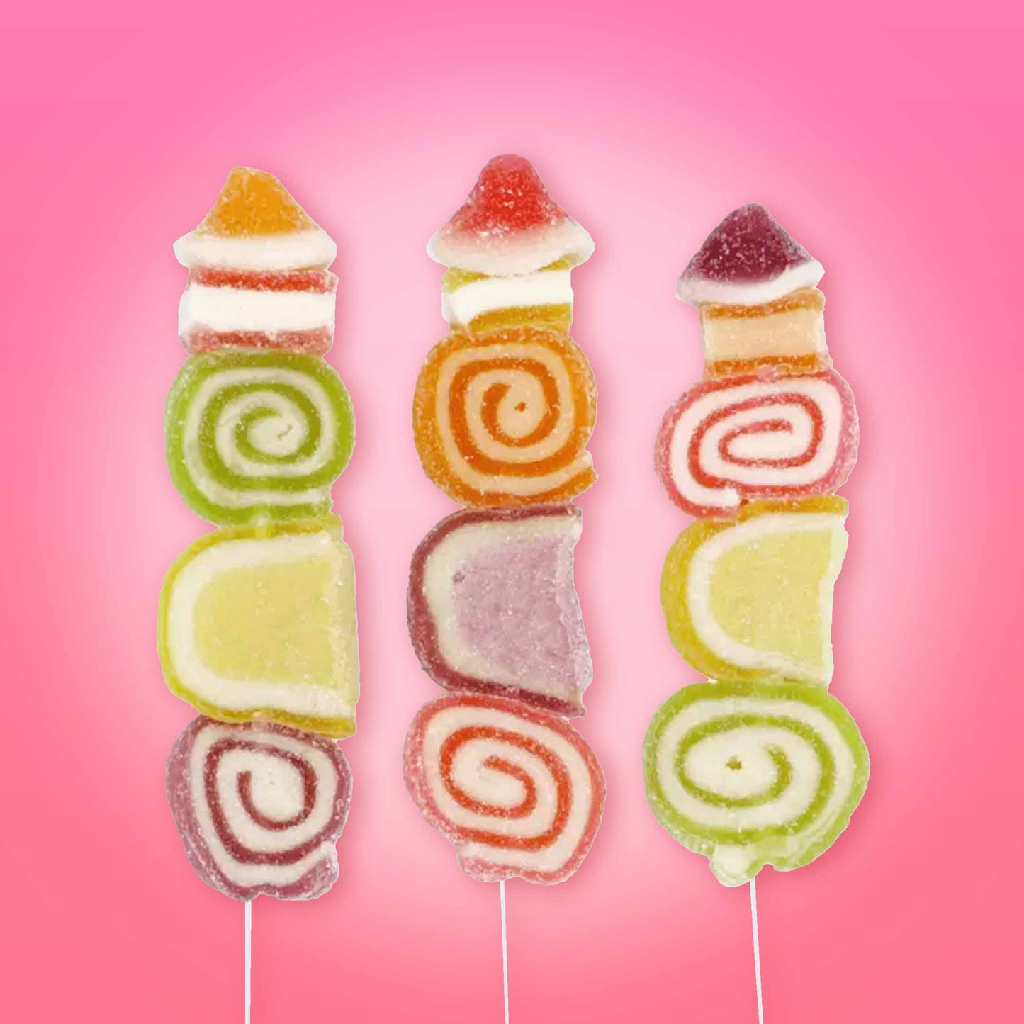 Crazy Candy Factory Jelly Skewers 24g