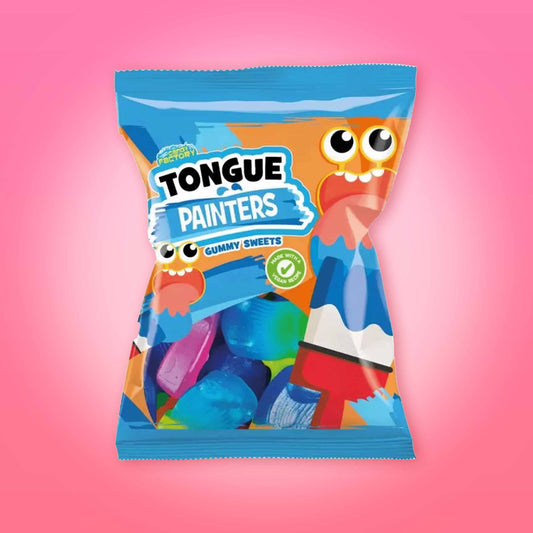 Crazy Candy Factory Tongue Painters Bag 120g