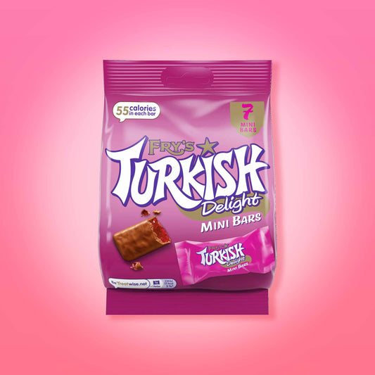 Fry's Turkish Delight Mini Bars 7 Pack 105g