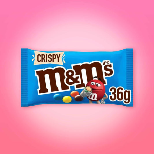 M&M's Crispy Pieces & Milk Chocolate Bag 36g