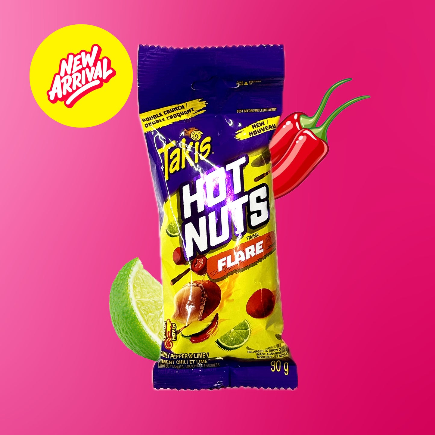 Takis Flare Hot Nuts (Mexiko)