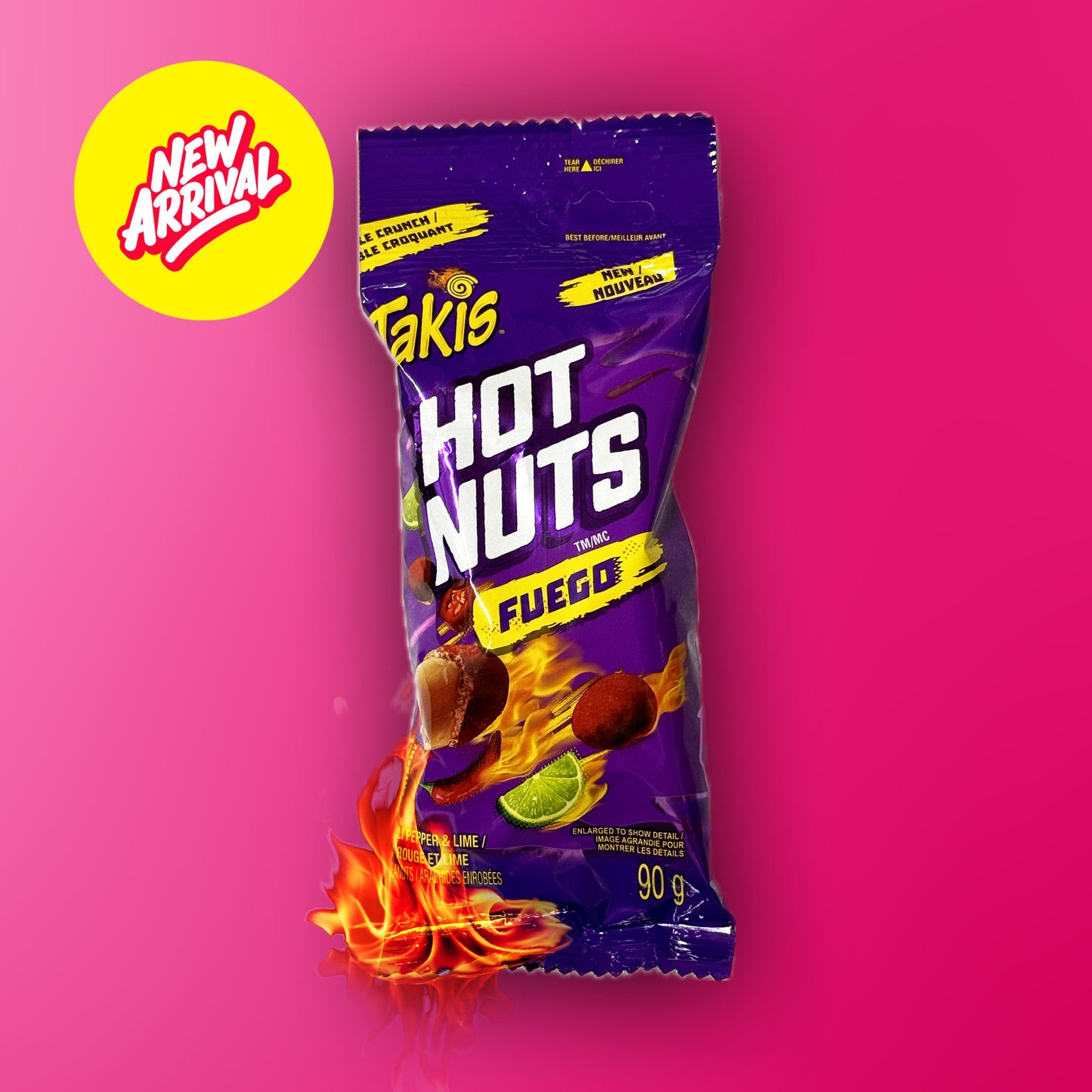 Takis Fuego Hot Nuts (Mexiko)